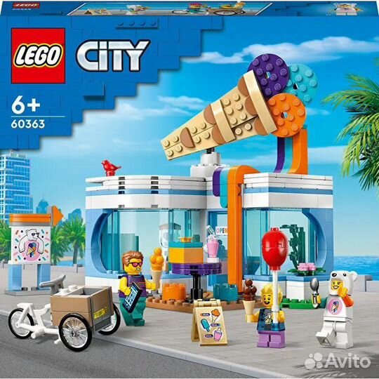 Lego City магазин мороженого