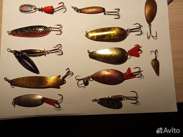 Для рыбалки: воблеры, блесны, силик. приманки и др