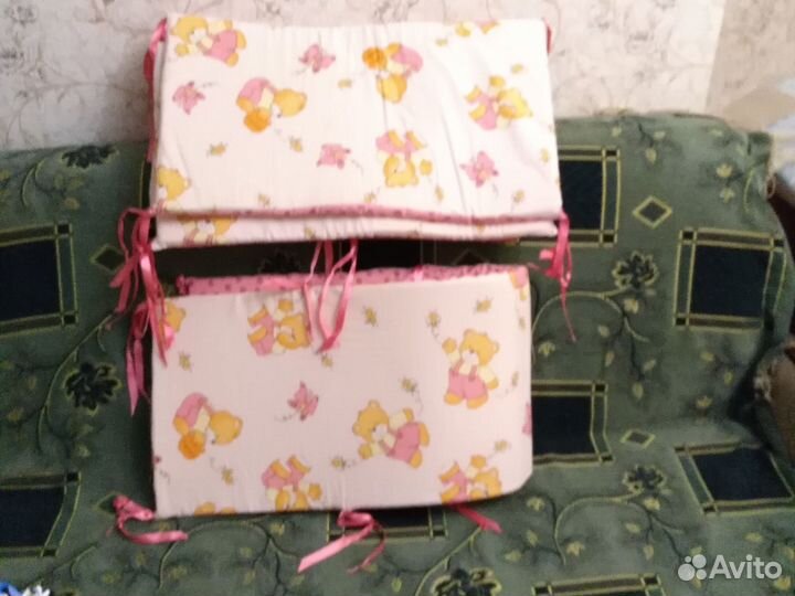 Бортики для детской кроватки