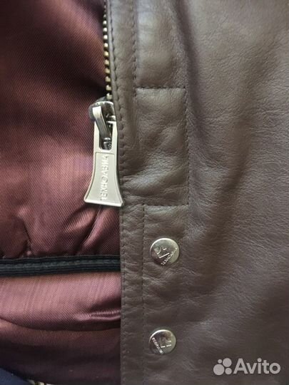 Куртка летного состава кожаная. Шевретка. 52/5.Нов