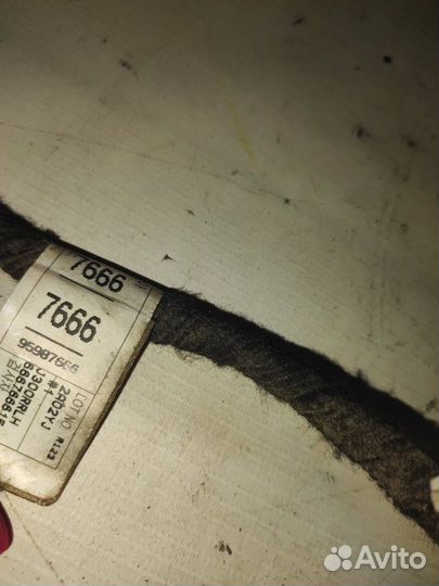 Проводка двери задняя левая Chevrolet Cruze седан