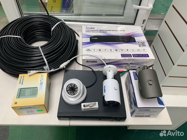 Комплект видеонаблюдения с доставкой