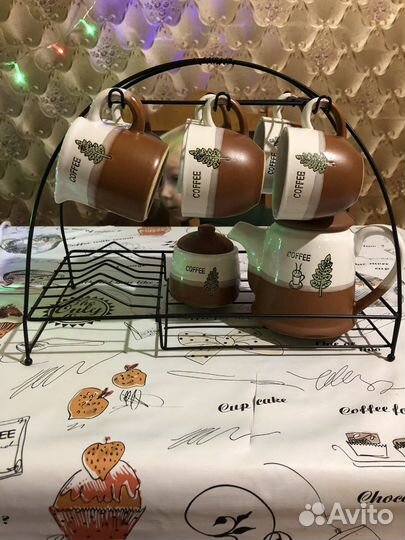 Кофейный сервиз керамика