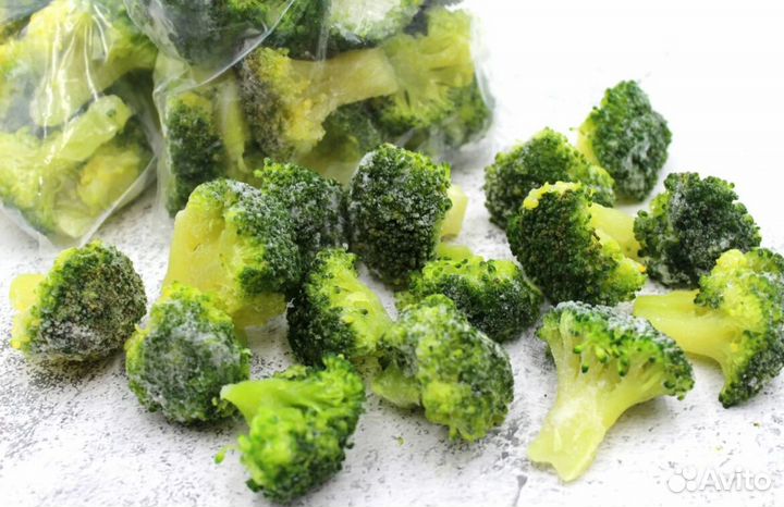 Брокколи замороженная крупный опт