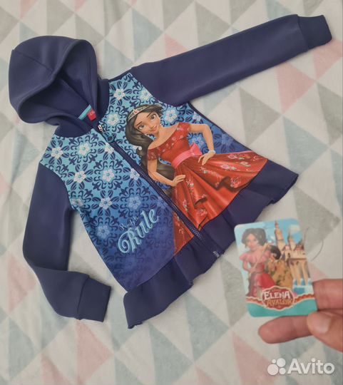 Теплая кофта для девочки