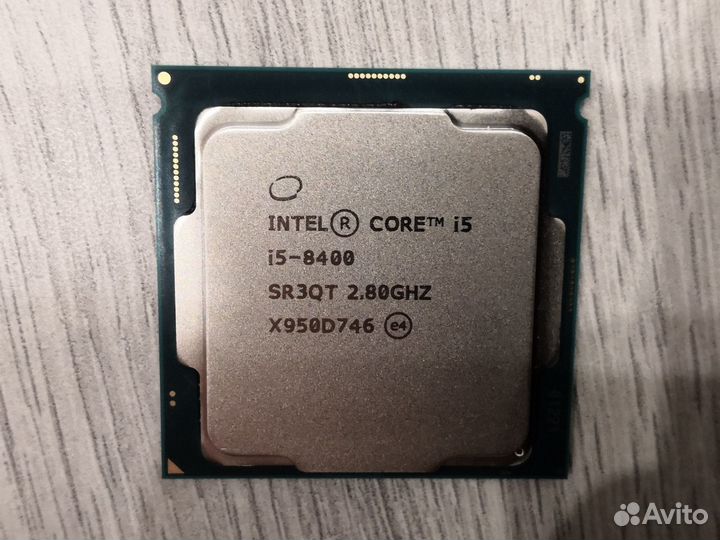 Процессор intel core i5 8400 с кулером Deepcool