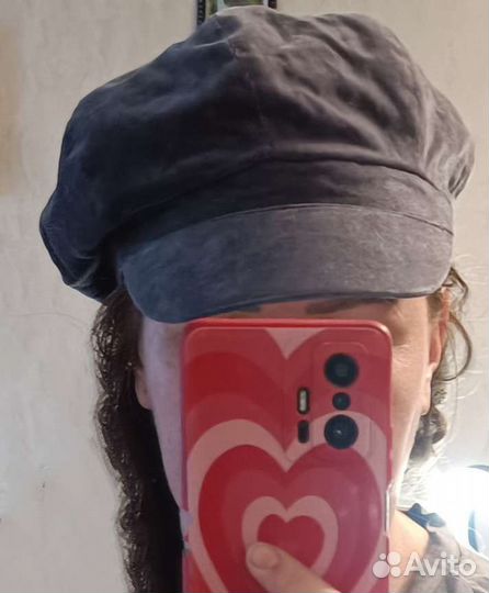 Шапка с козырьком