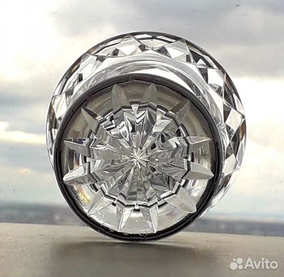 Винтажная Ваза для цветов малая. Хрусталь