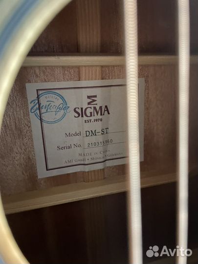 Гитара Sigma DM-ST