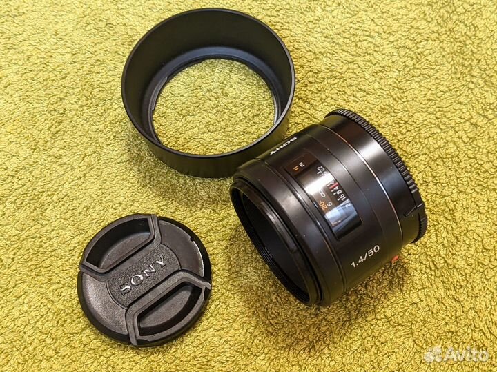 Объектив Sony SAL 50mm f/1.4 (Sony A)