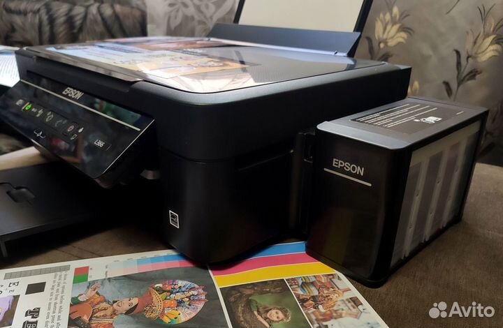 Мфу Epson L366 с заводской снпч