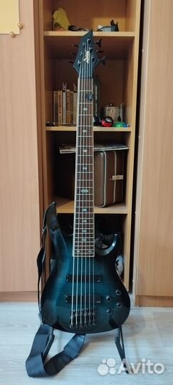 Бас гитара 6 струн Jaws Custom