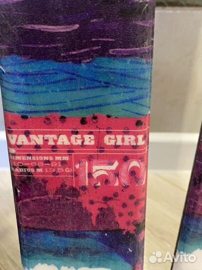 Комплект горные лыжи и ботинки