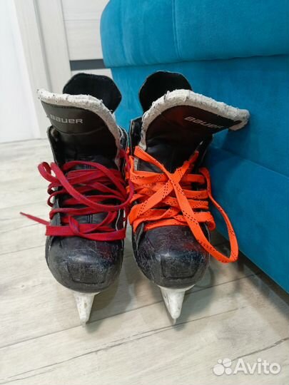Коньки хоккейные размер 37.5
