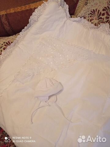 Одеяло детское на выписку осень зима