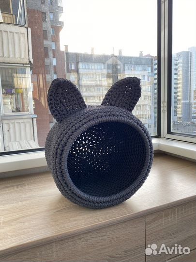 Домик для кошки ручной работы