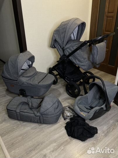 Детская коляска 3в1 Adamex Corsa Ray