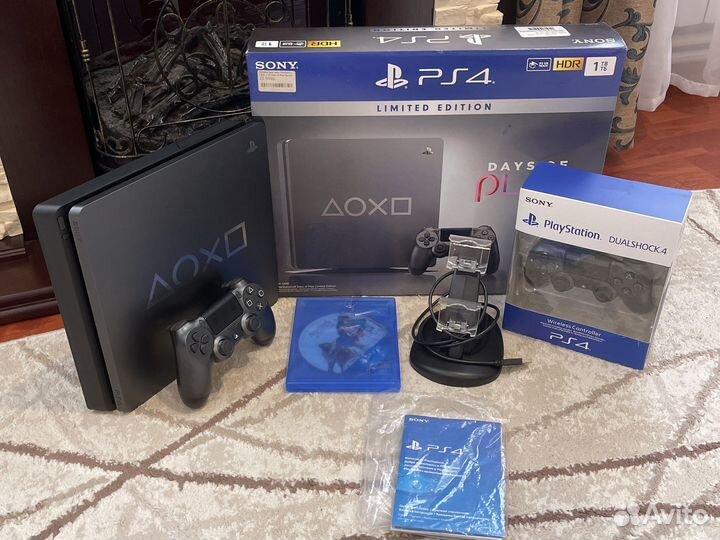 Sony PS4 slim 1tb Limited Edition(Много игр)