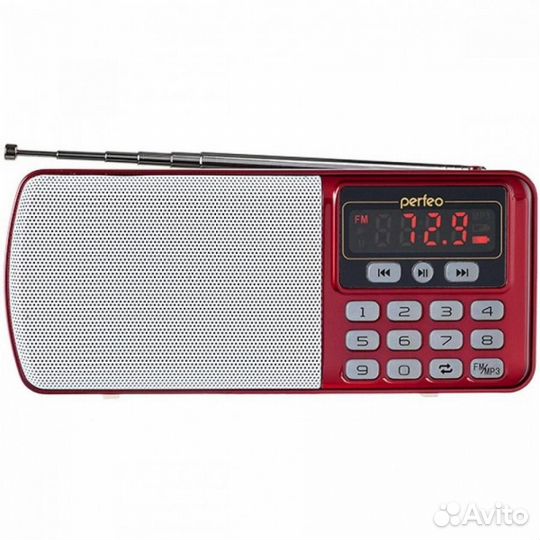 Радиоприемник Perfeo Егерь PF 5026 красный