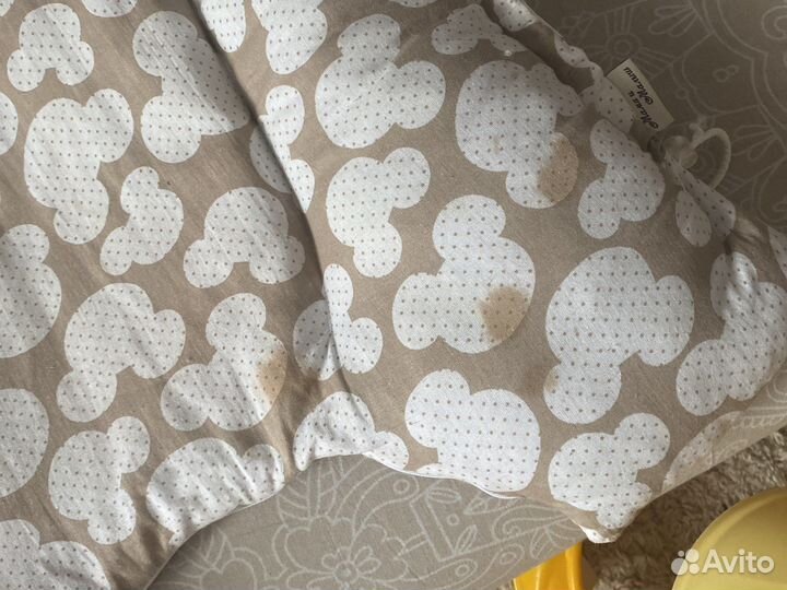 Кокон с дефектом (пятнышко от марганцовки )