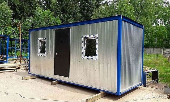 Бытовки 6х2.4м. Бытовки для склада. Металлические