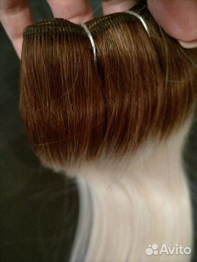 Волосы биопротеиновые для наращивания 70 см