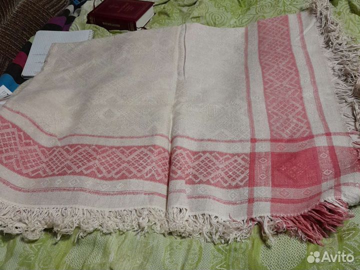 Скатерть новая СССР лен