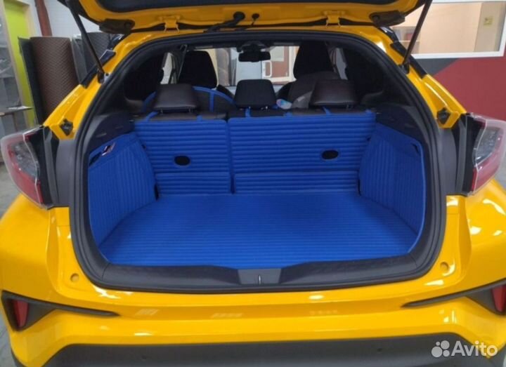 3Дковрики в салон и багажник Nissan Prairie