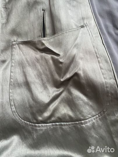 Винтажное пальто(макентош) Старый Китай. 50-60г