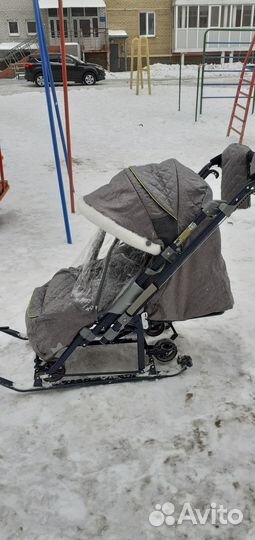 Санки коляска ника