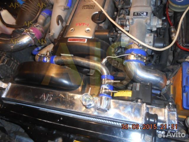 Патрубок радиатора Toyota JZX100 алюминиевый