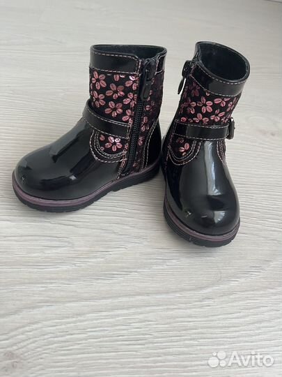 Ботинки демисезонные для девочки 20 размер