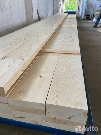 Доска строганная сухая от 10 куб