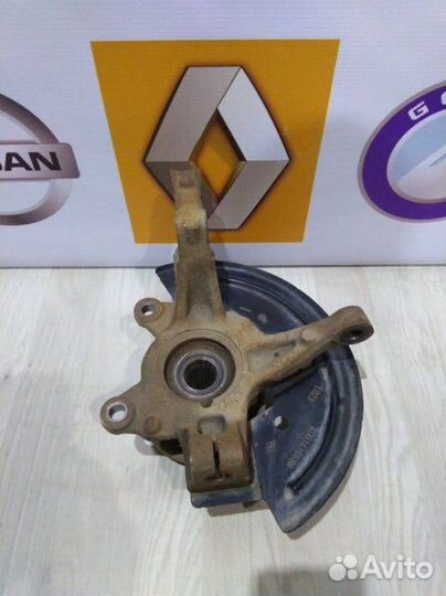 Кулак поворотный Цапфа Ступица в сборе Renault log