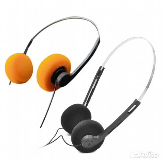 Наушники ретро для плеера