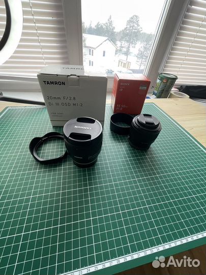 Объективы для sony e