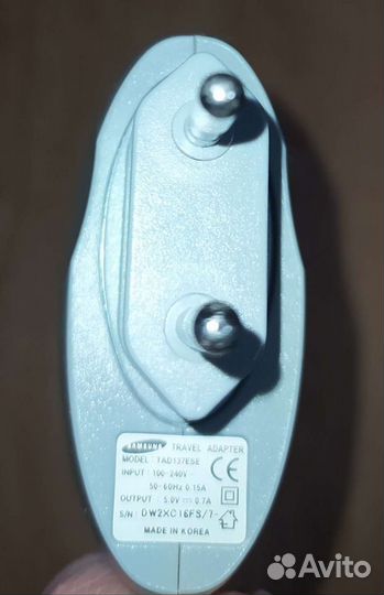 Зарядное устройство на старый samsung
