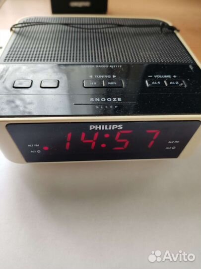 Радио часы philips