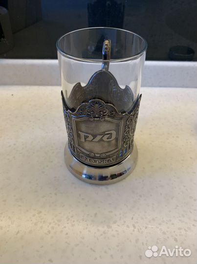 Подстаканник ржд со стаканом