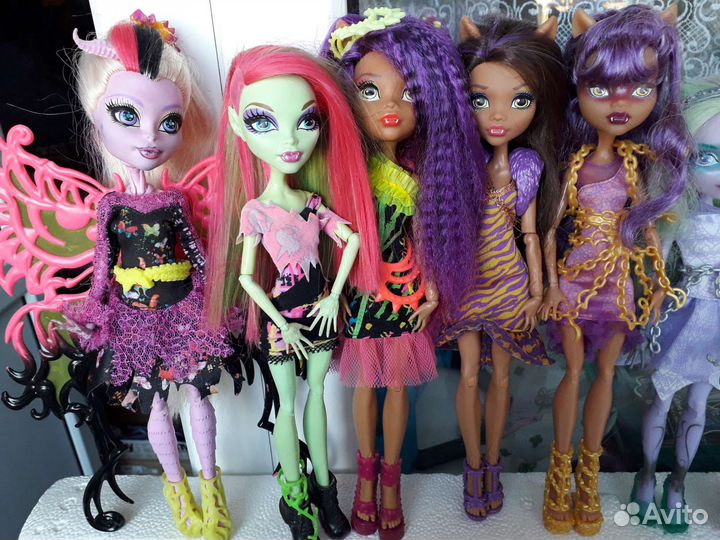 Куклы monster high, ever after high