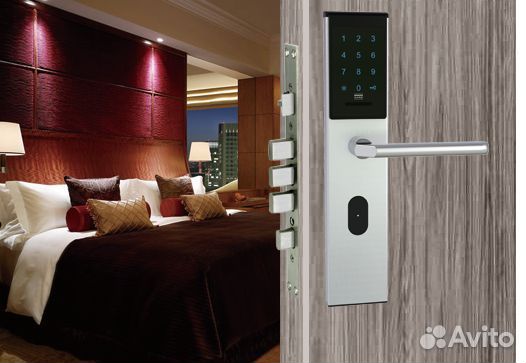 Электронный замок на дверь для отелей