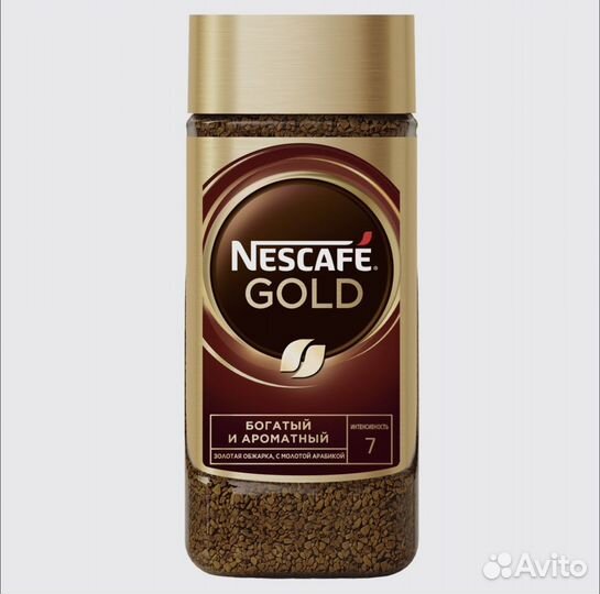 Кофе растворимый Nescafe Gold, 190г /95г/50г