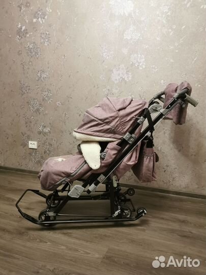 Санки коляска Ника 7 8