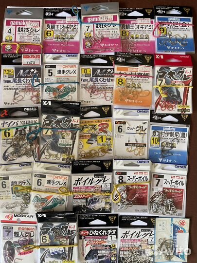 Крючки японские Gamakatsu, Owner, добавил