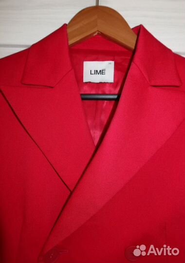 Пиджак красный Lime
