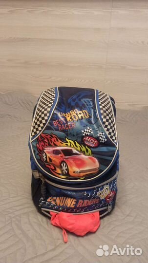 Ранец школьный для мальчика hot wheels