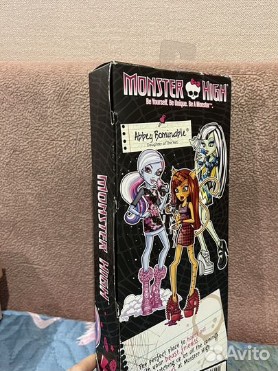 Кукла Монстер Хай coffin bean abby bominable