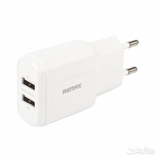 Блок питания remax RP-U22 2 USB 2.4А+microusb