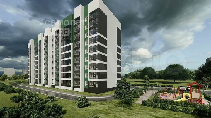 1-к. квартира, 38,1 м², 5/9 эт.