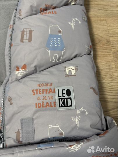 Конверт трансформер в коляску leokid